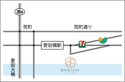 大岸歯科クリニックマツプ